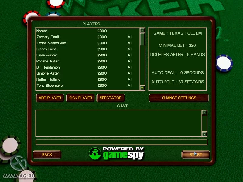 Изображение игры: Chris Moneymaker's World Poker Championship