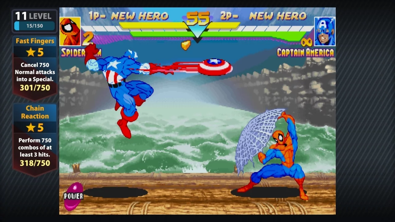 Изображение игры: Marvel vs. Capcom: Origins
