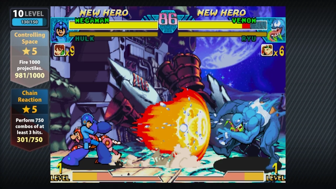 Изображение игры: Marvel vs. Capcom: Origins