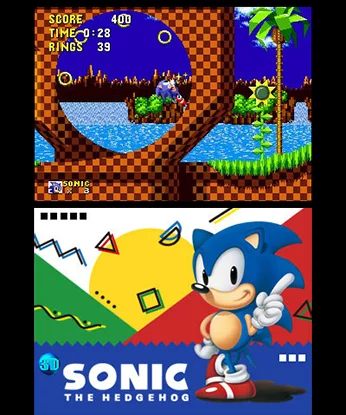 Изображение игры: 3D Sonic The Hedgehog