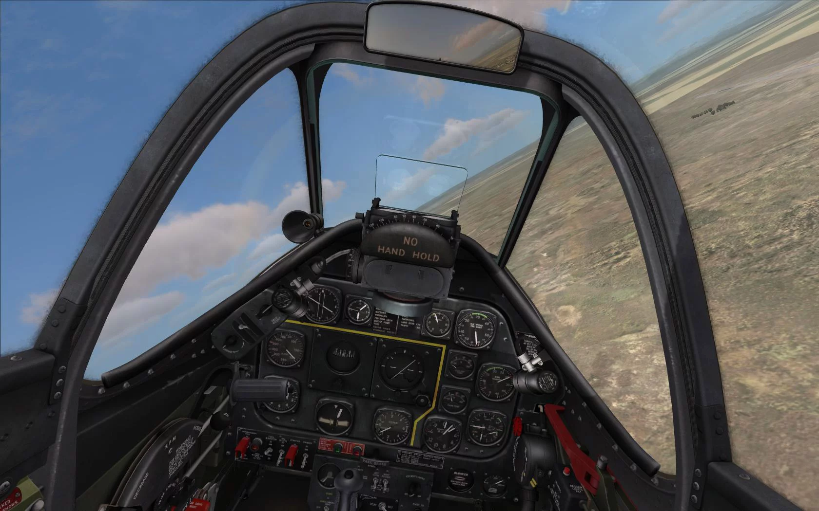 Изображение игры: Digital Combat Simulator: P-51D Mustang