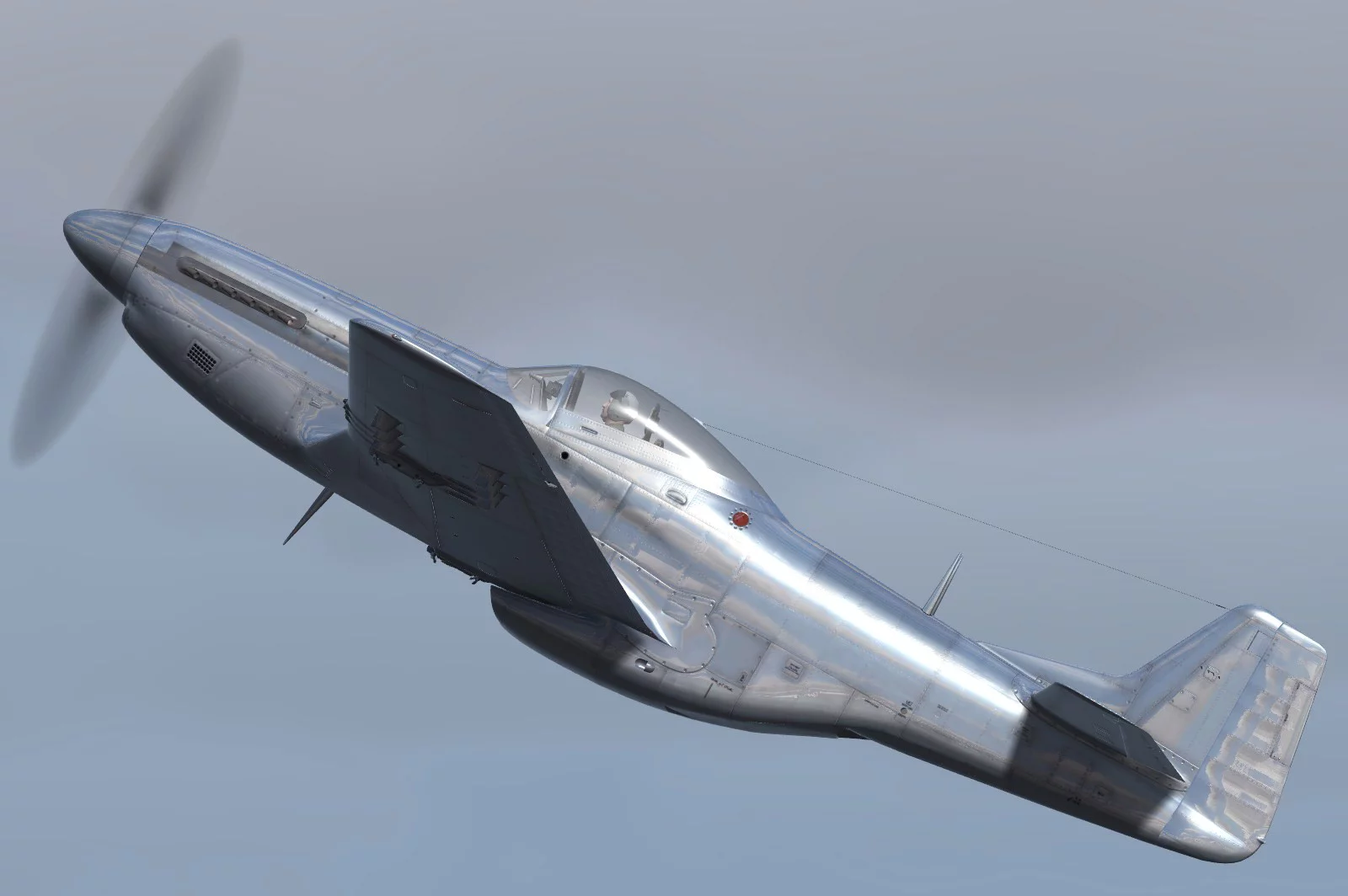 Изображение игры: Digital Combat Simulator: P-51D Mustang