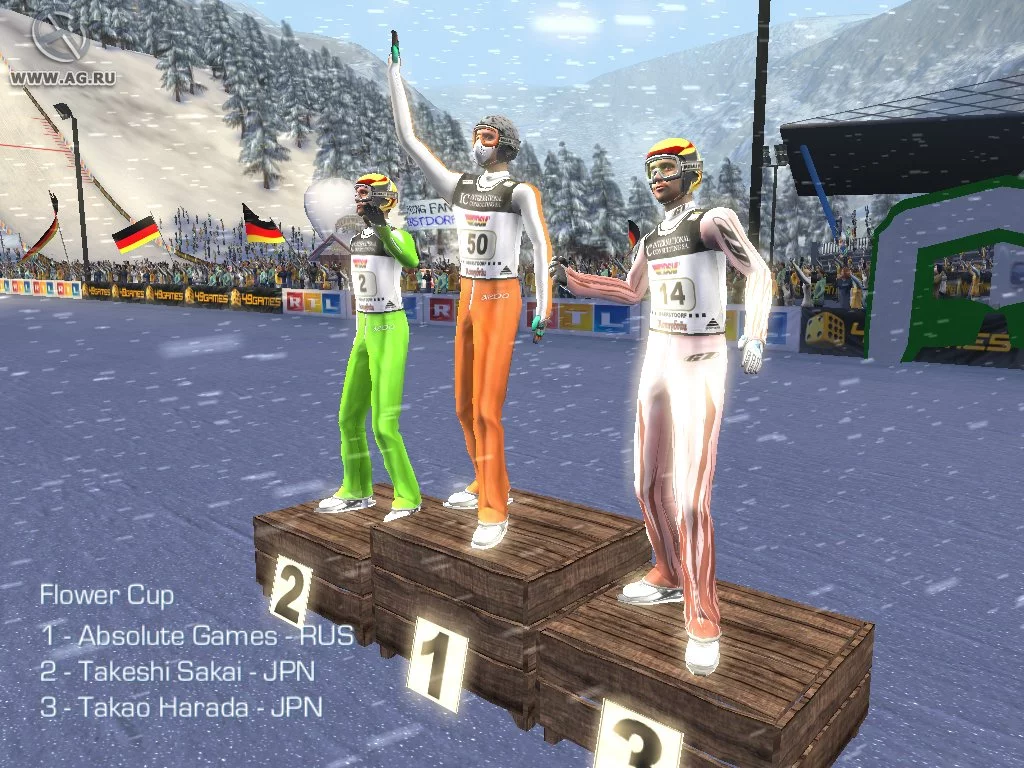 Изображение игры: RTL Ski Jumping 2006
