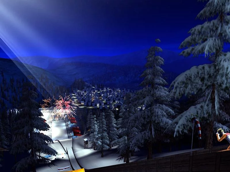 Изображение игры: RTL Ski Jumping 2006