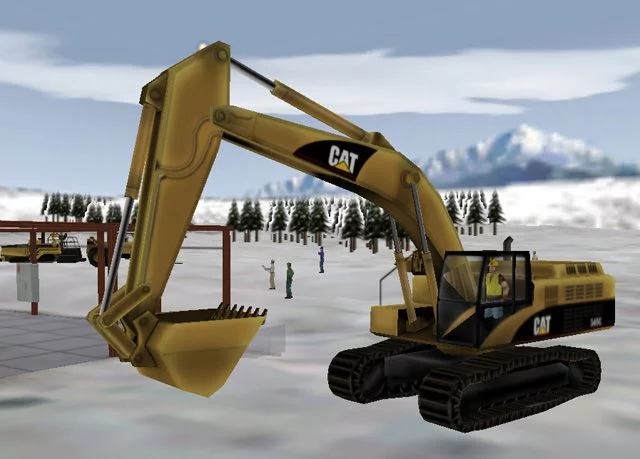 Изображение игры: Caterpillar Construction Tycoon
