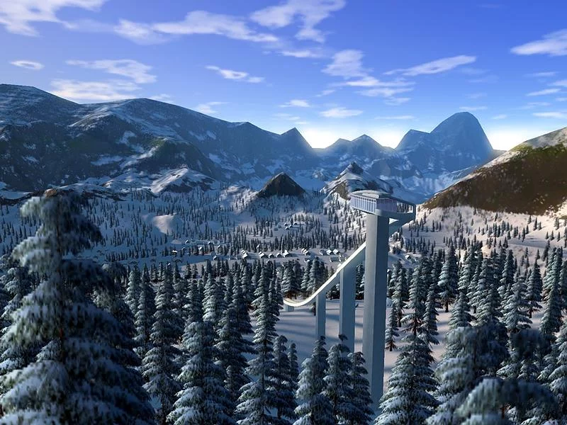 Изображение игры: RTL Ski Jumping 2006