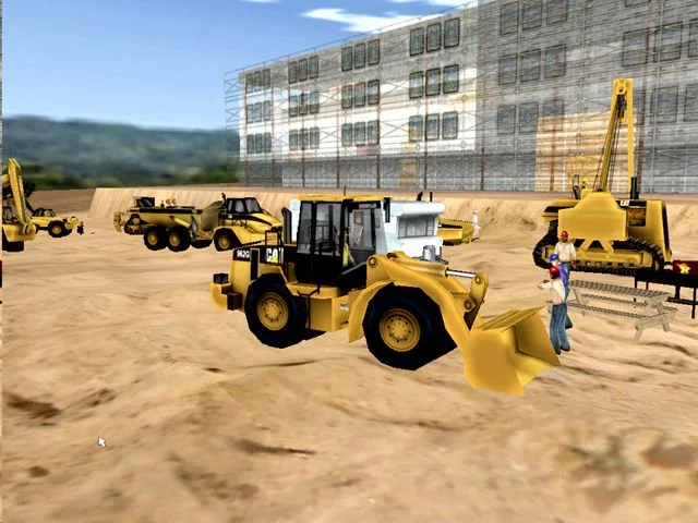 Изображение игры: Caterpillar Construction Tycoon