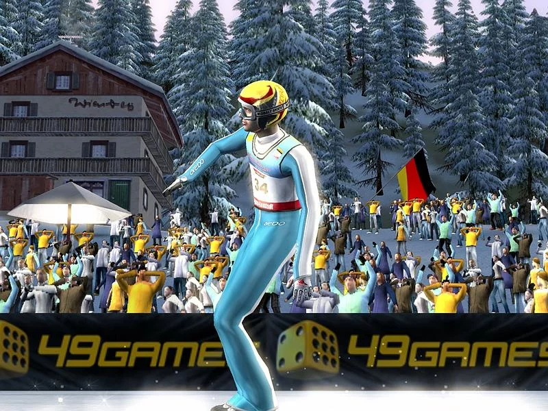 Изображение игры: RTL Ski Jumping 2006