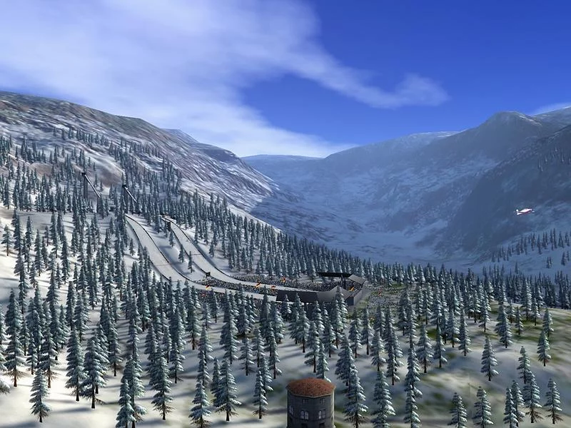 Изображение игры: RTL Ski Jumping 2006