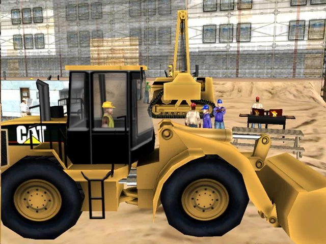 Изображение игры: Caterpillar Construction Tycoon
