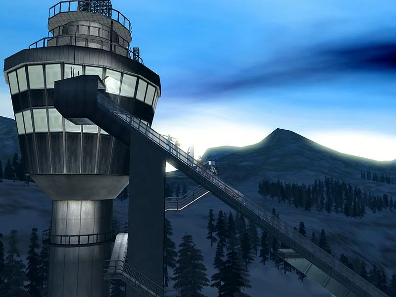 Изображение игры: RTL Ski Jumping 2006