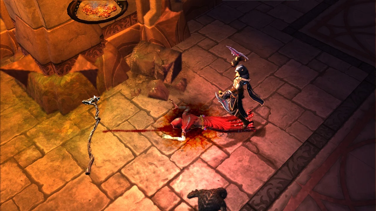 Изображение игры: Warrior's Lair