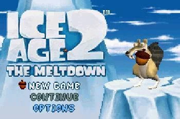 Изображение игры: Ice Age 2: The Meltdown (GBA)
