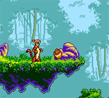 Изображение игры: Pooh and Tigger's Hunny Safari