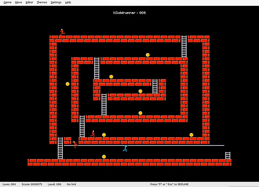 Изображение игры: KGoldrunner
