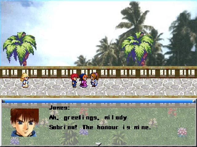 Изображение игры: Island sky RPG