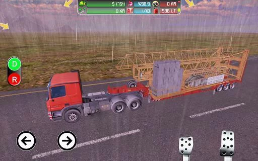 Изображение игры: Intercity Truck Simulator - LITE