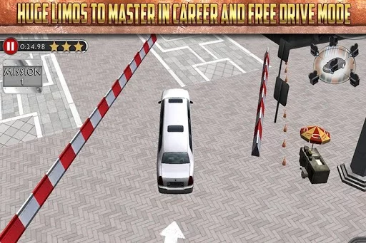 Изображение игры: 3D Limo Parking Simulator Game