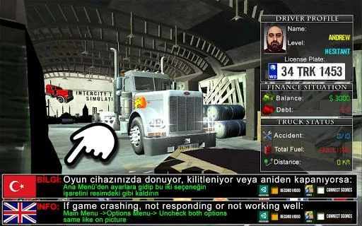 Изображение игры: Intercity Truck Simulator - LITE