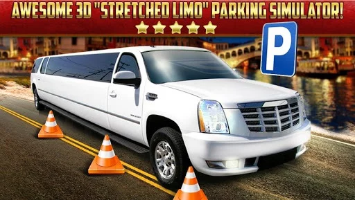 Изображение игры: 3D Limo Parking Simulator Game