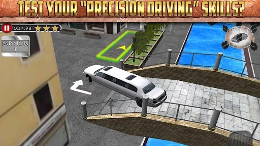 Изображение игры: 3D Limo Parking Simulator Game