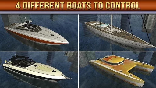 Изображение игры: 3D Boat Parking Simulator Game