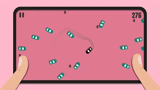 Изображение игры: Finger Drift Max: Touch Racing Drifty Chase