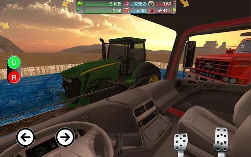 Изображение игры: Intercity Truck Simulator - LITE