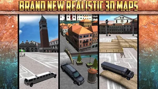 Изображение игры: 3D Limo Parking Simulator Game