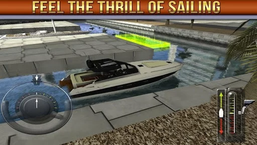 Изображение игры: 3D Boat Parking Simulator Game