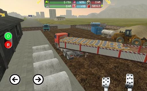Изображение игры: Intercity Truck Simulator - LITE