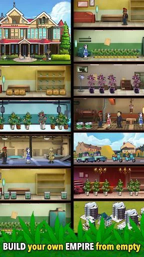 Изображение игры: Weed Farm - Be a Ganja College