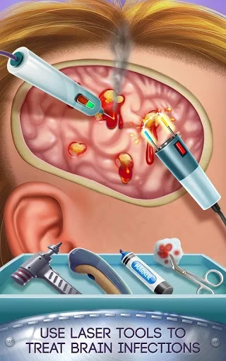 Изображение игры: Brain Surgery Simulator