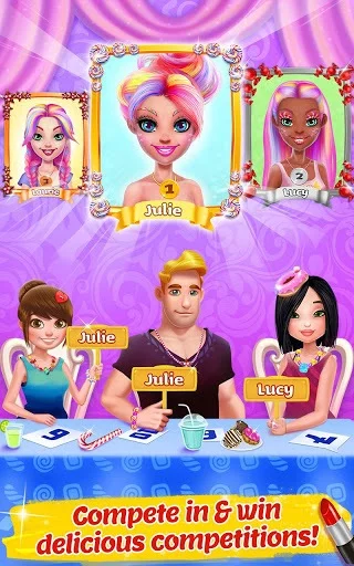 Изображение игры: Candy Makeup Beauty Game - Sweet Salon Makeover