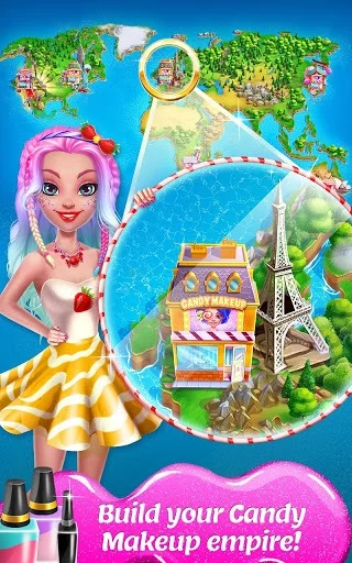 Изображение игры: Candy Makeup Beauty Game - Sweet Salon Makeover