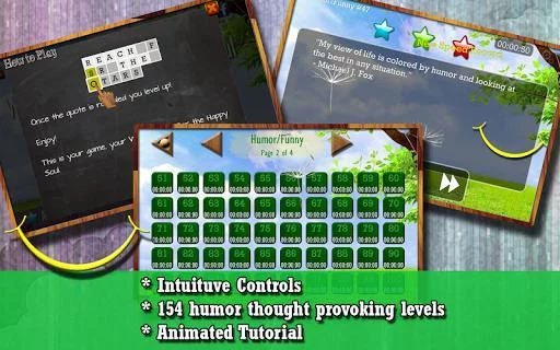 Изображение игры: Word puzzle for the Happy soul