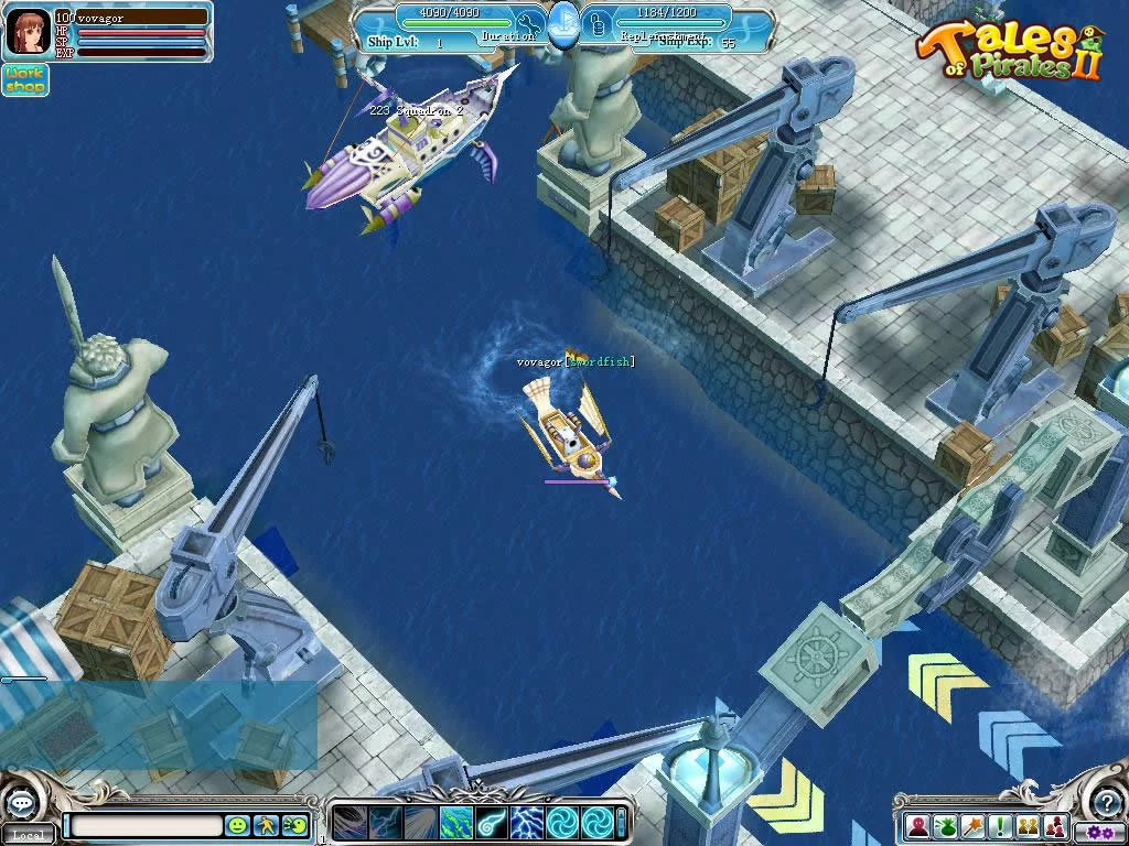 Изображение игры: Tales of Pirates II
