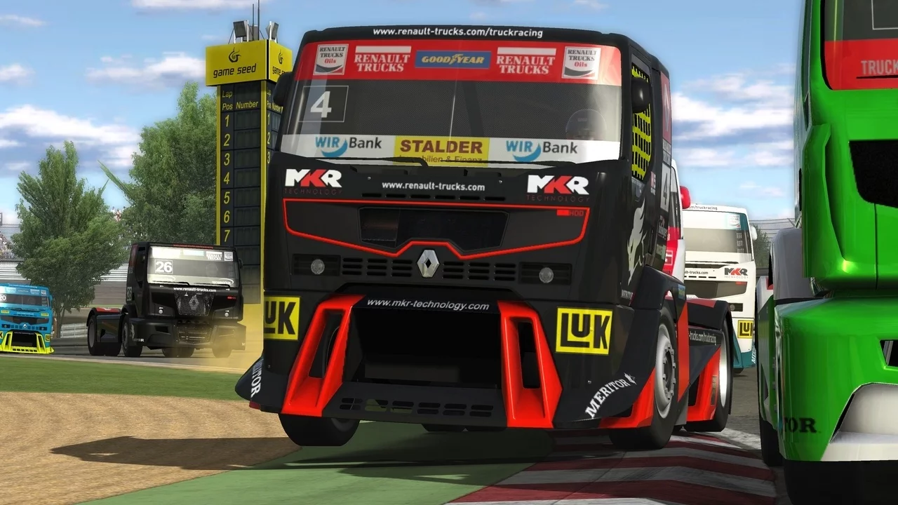 Изображение игры: Truck Racing by Renault Trucks