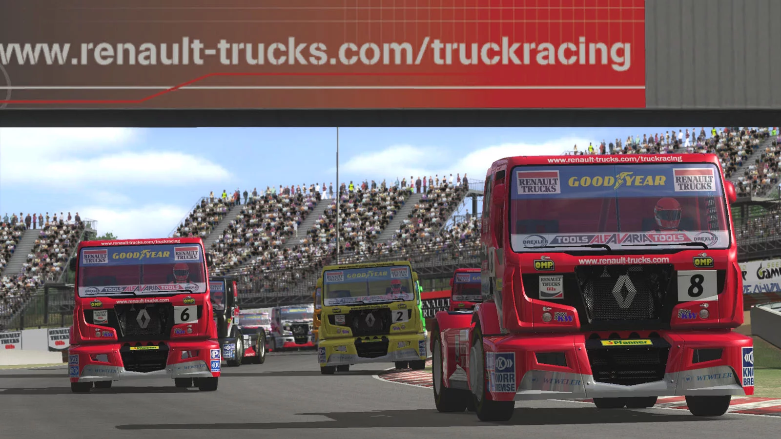 Изображение игры: Truck Racing by Renault Trucks