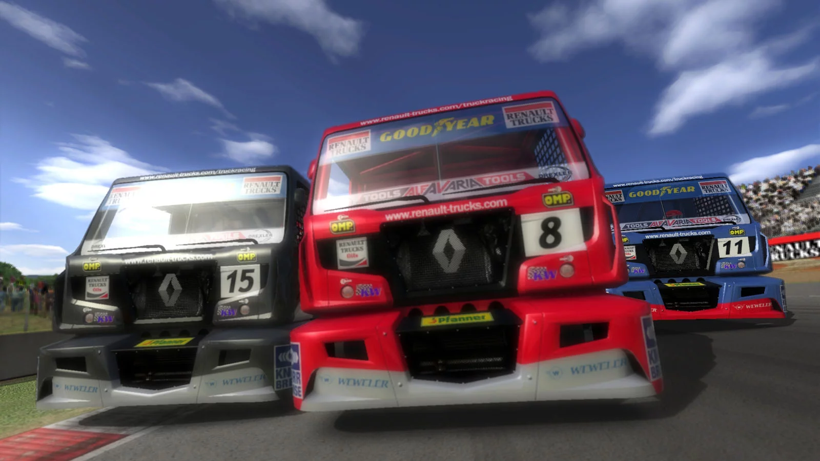 Изображение игры: Truck Racing by Renault Trucks