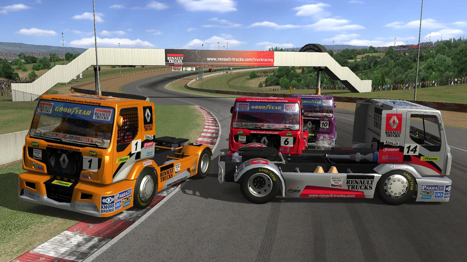 Изображение игры: Truck Racing by Renault Trucks