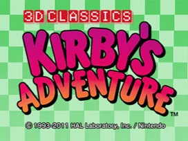 Изображение игры: 3D Classics: Kirby's Adventure