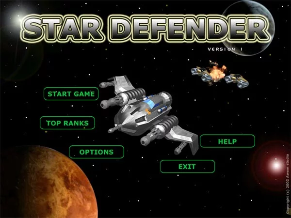 Изображение игры: Star Defender