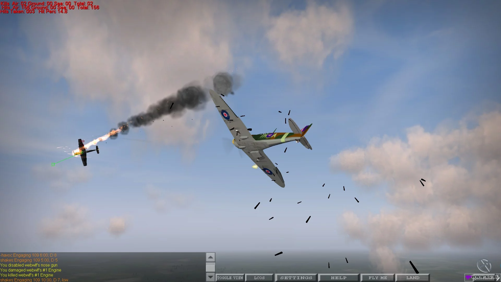 Изображение игры: WarBirds 2012