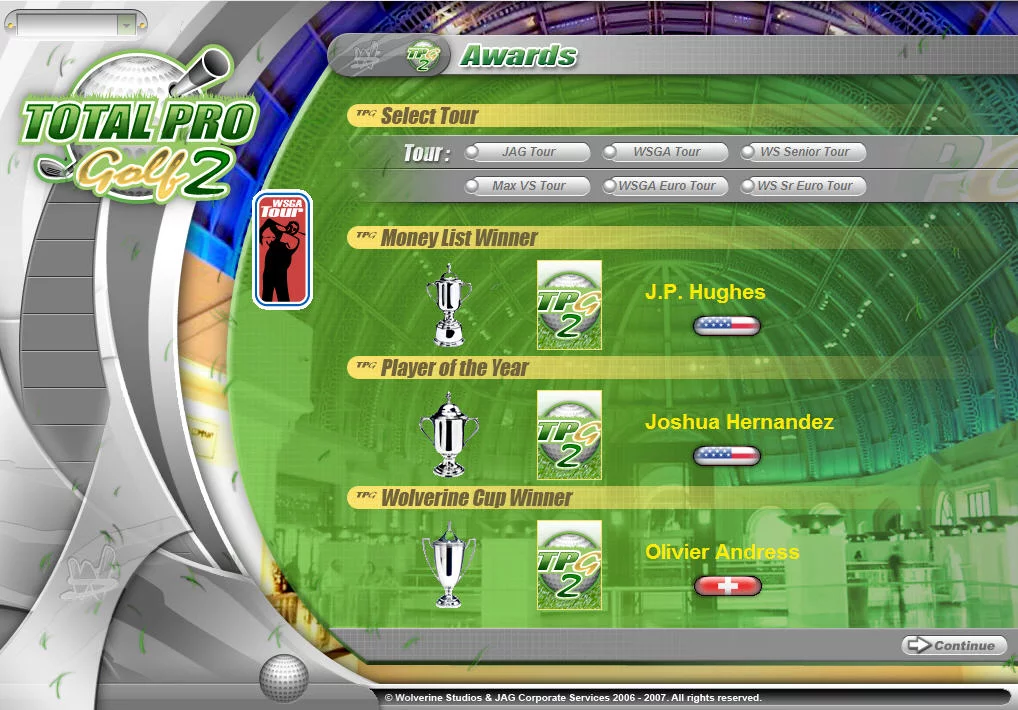 Изображение игры: Total Pro Golf 2