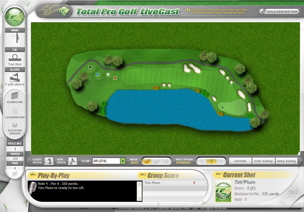 Изображение игры: Total Pro Golf 2