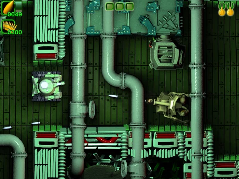 Изображение игры: Normal Tanks