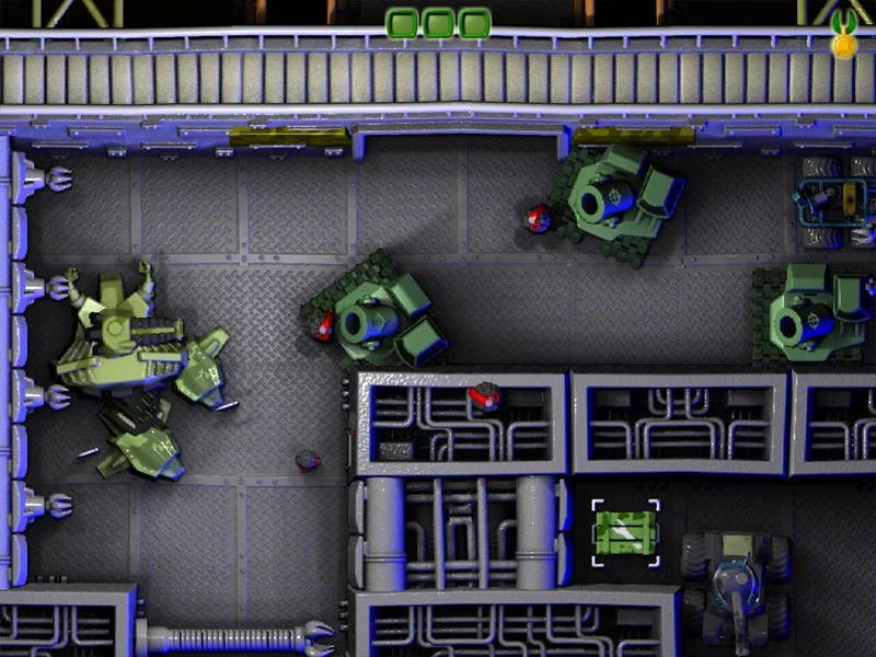 Изображение игры: Normal Tanks