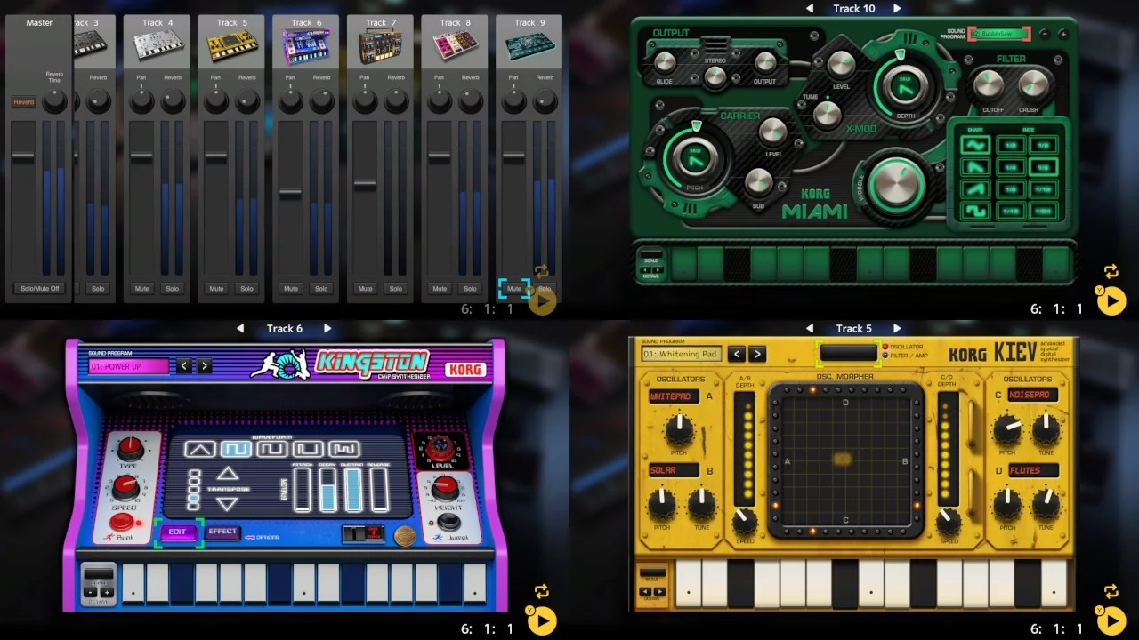 Изображение игры: KORG Gadget for Nintendo Switch