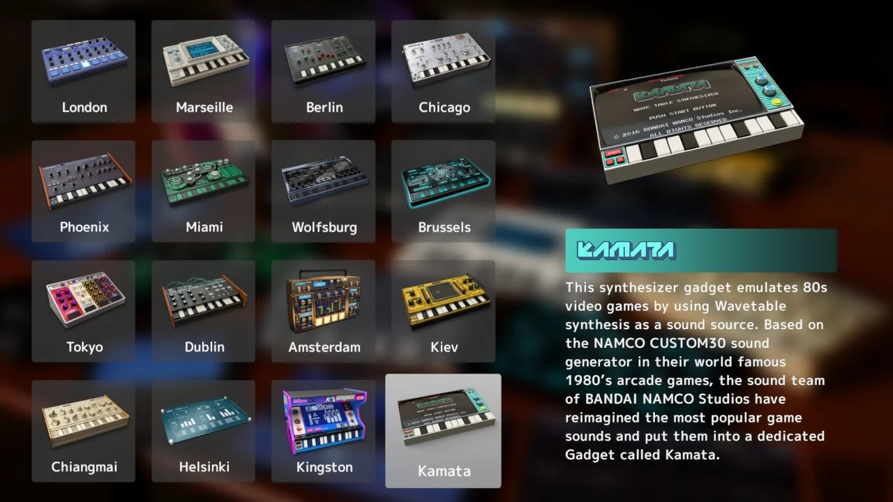 Изображение игры: KORG Gadget for Nintendo Switch
